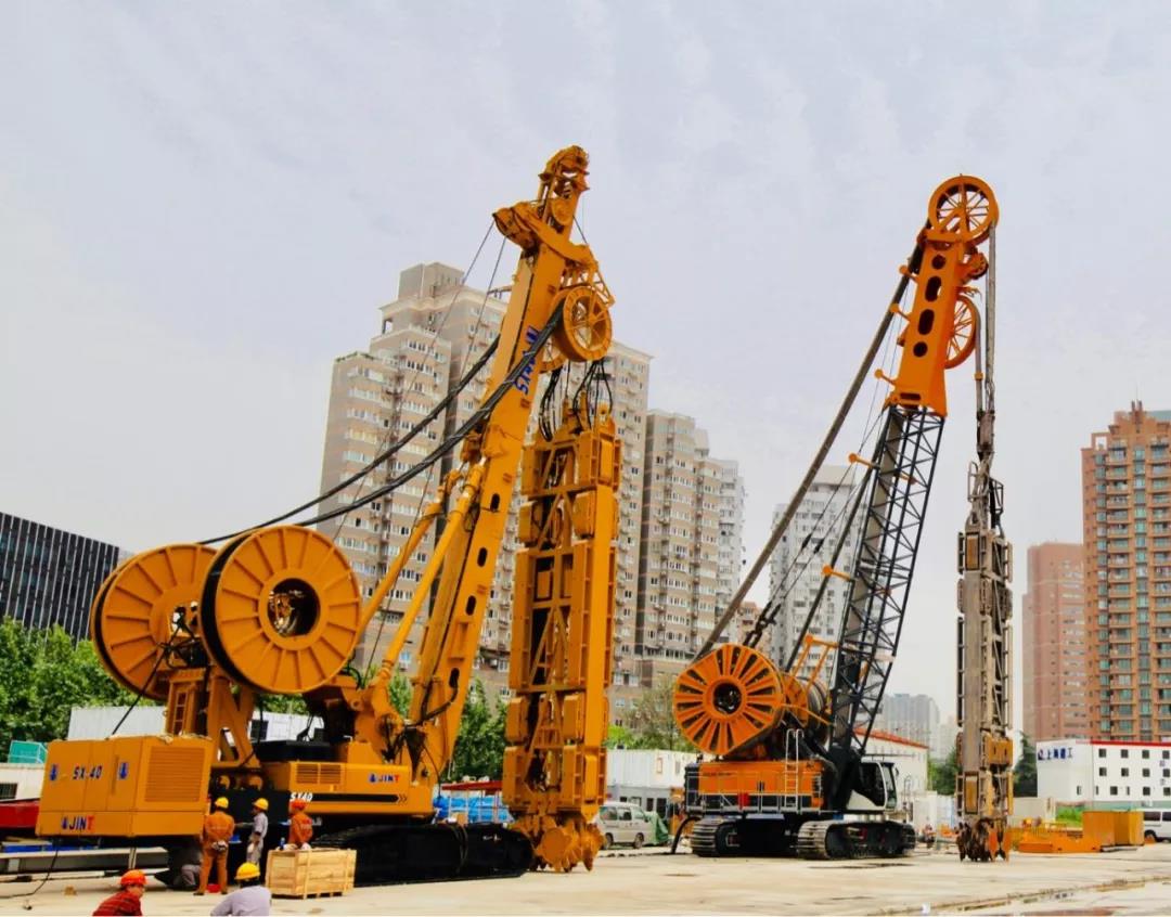 上海金泰SX40双轮铣多方出击国内深隧、轨交施工市场
